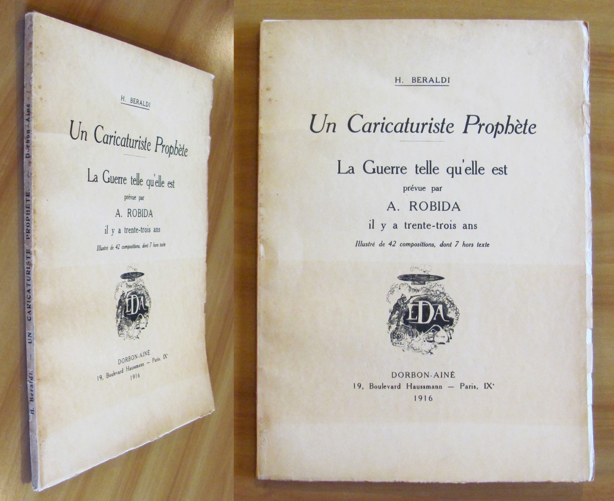 UN CARICATURISTE PROPHETE La Guerre telle qu'elle est prevue par …
