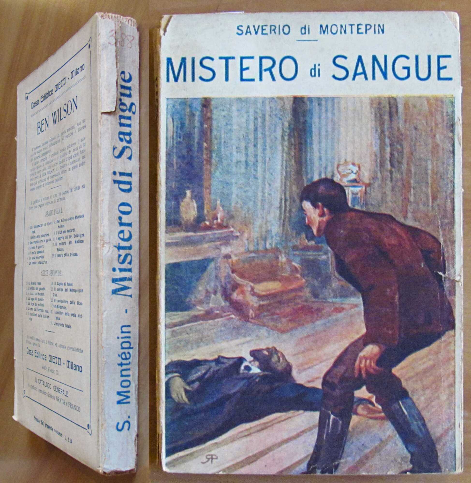 UN MISTERO DI SANGUE, anni '40