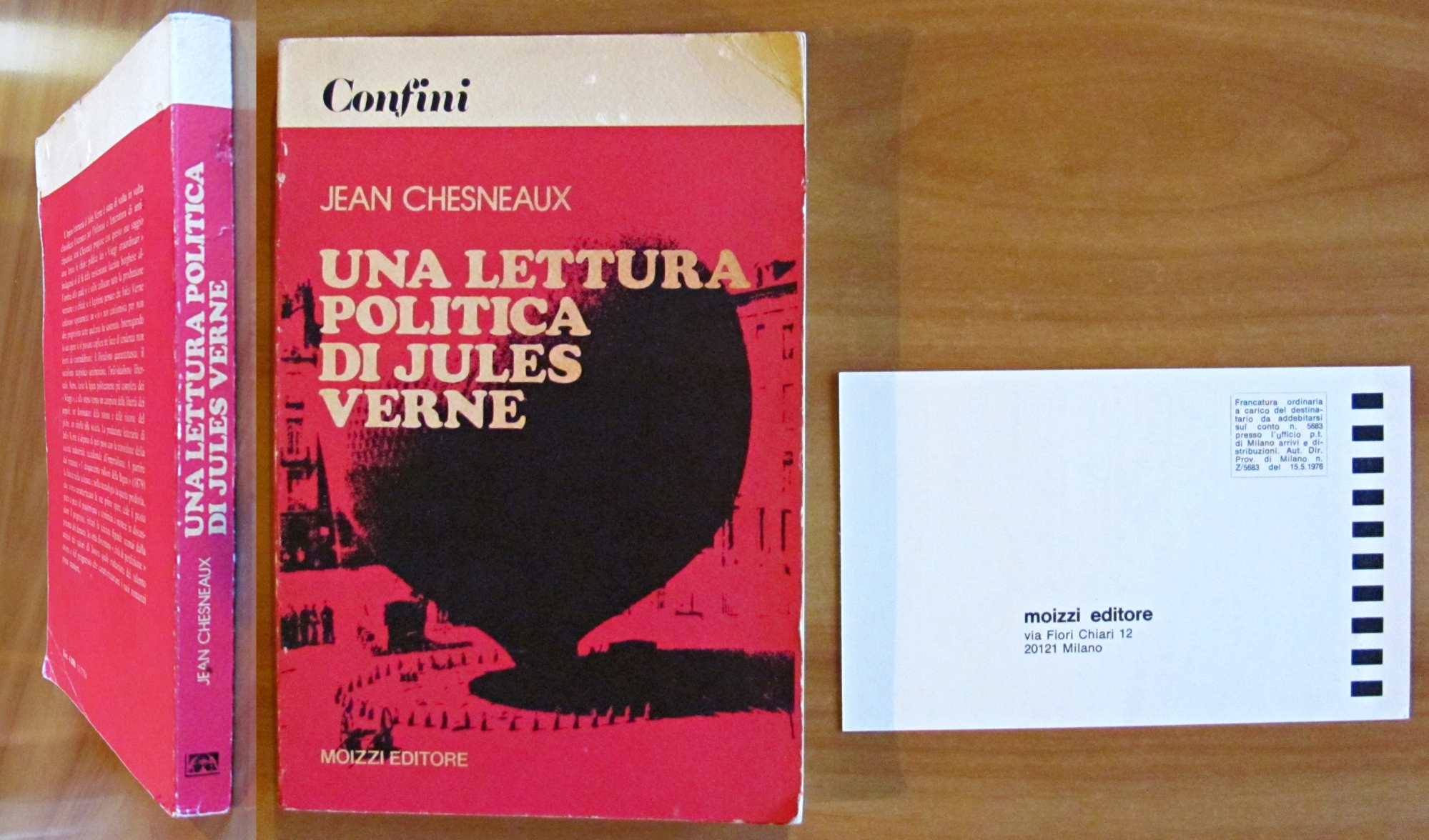 UNA LETTURA POLITICA DI JULES VERNE - Collana Confini, 1976 …