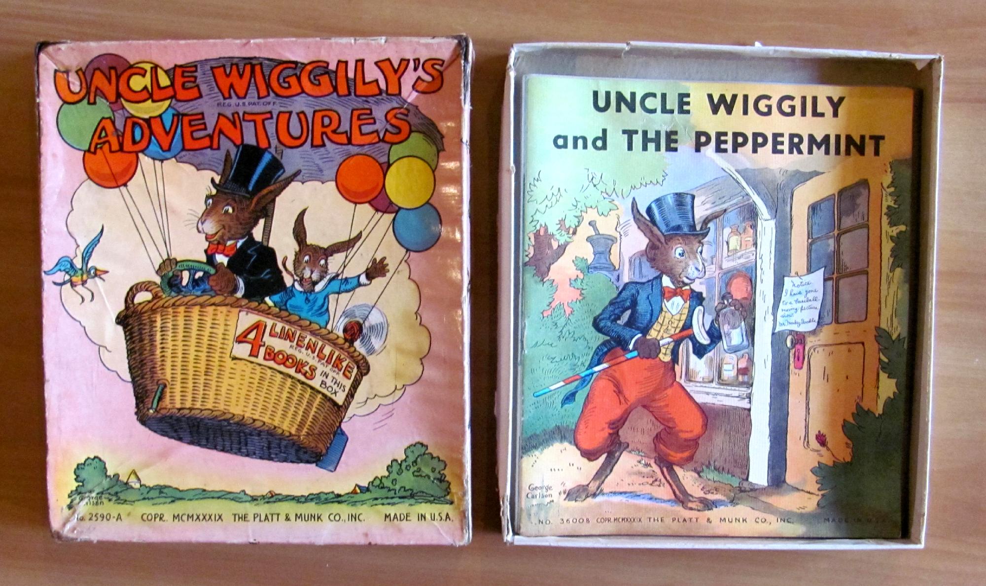 UNCLE WIGGILY'S ADVENTURES - Line Like - 4 Books in …