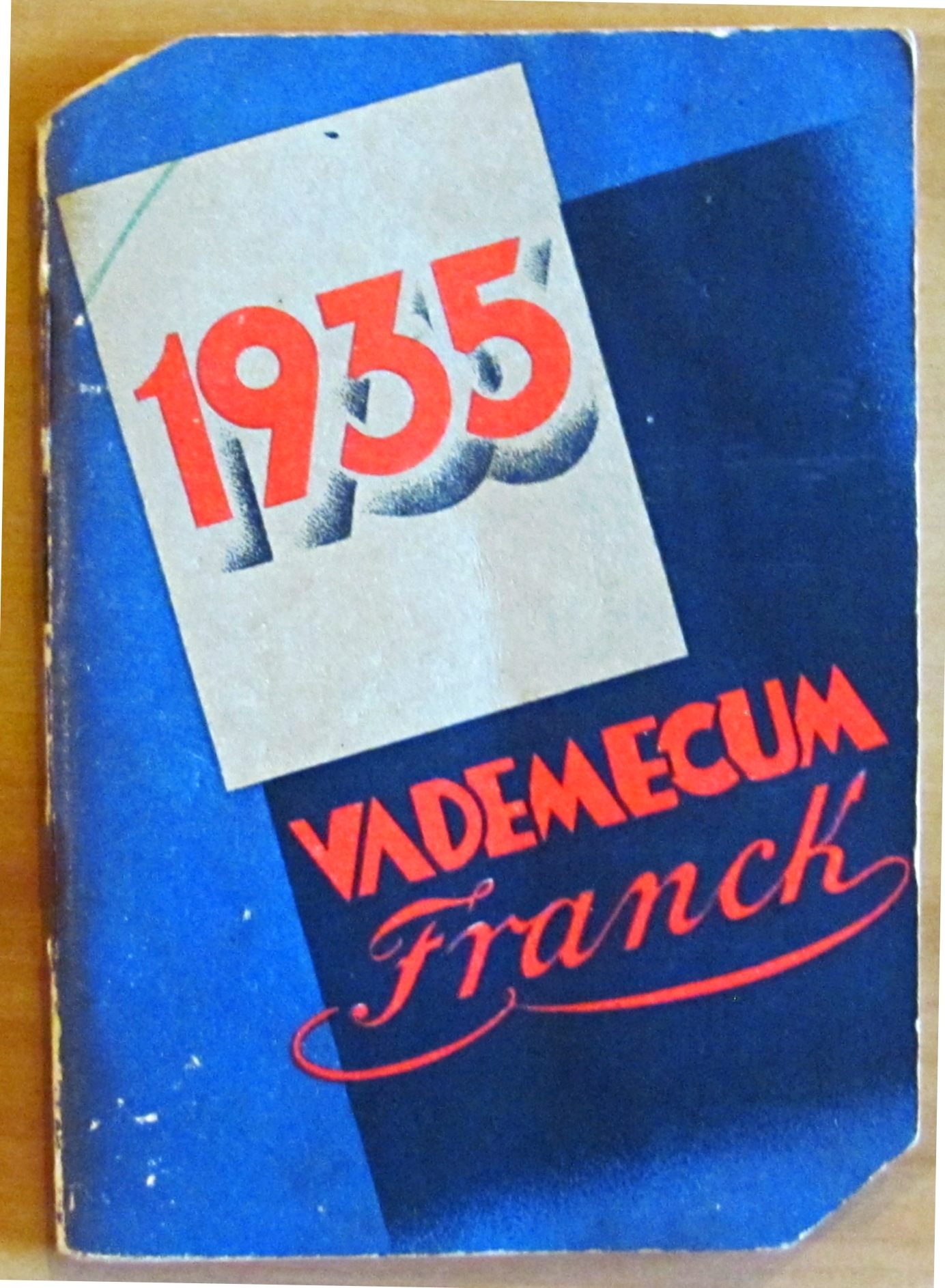 VADEMECUM FRANCK - 1935