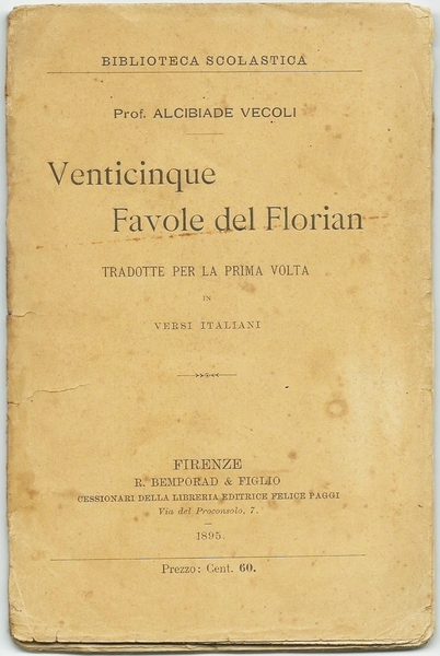 VENTICINQUE FAVOLE DEL FLORIAN - Venticinque Favole del Florian Tradotte …