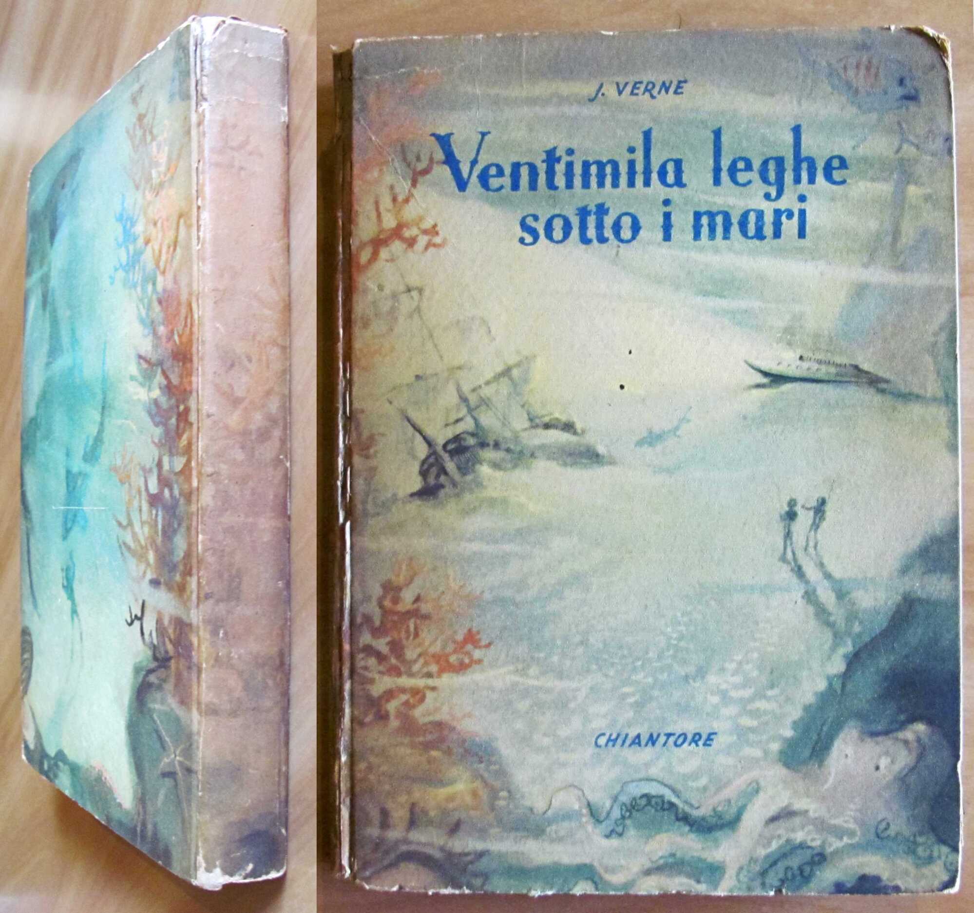 VENTIMILA LEGHE SOTTO I MARI, 1948 - Illustrato