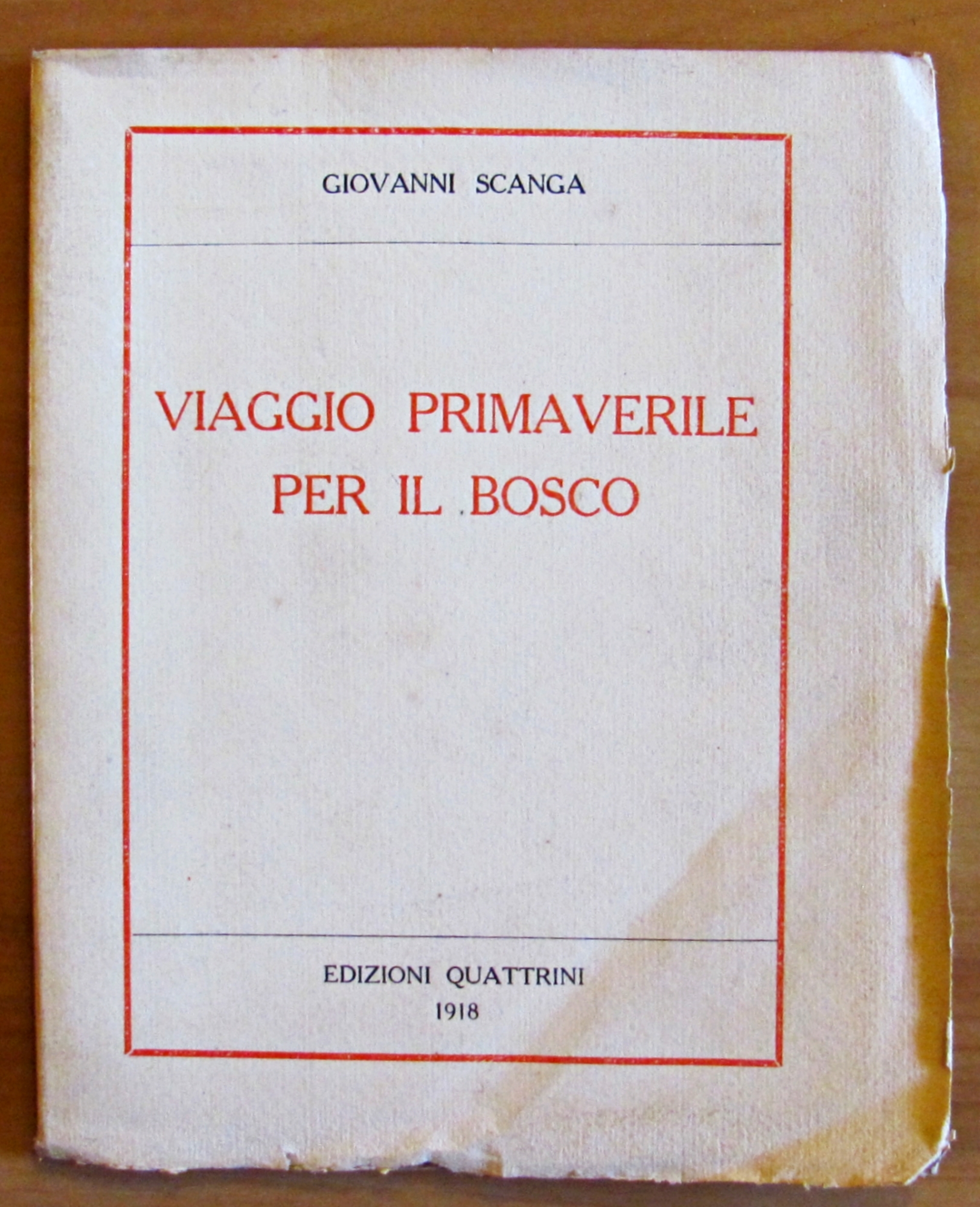 VIAGGIO PRIMAVERILE PER IL BOSCO