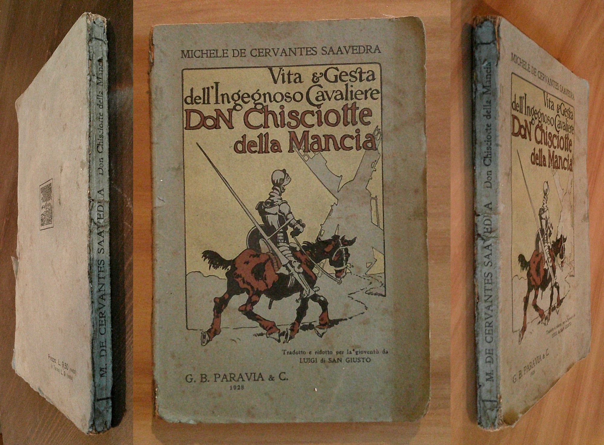 Vita e Gesta dell'ingegnoso Cavaliere DON CHISCIOTTE DELLA MANCIA, 1928