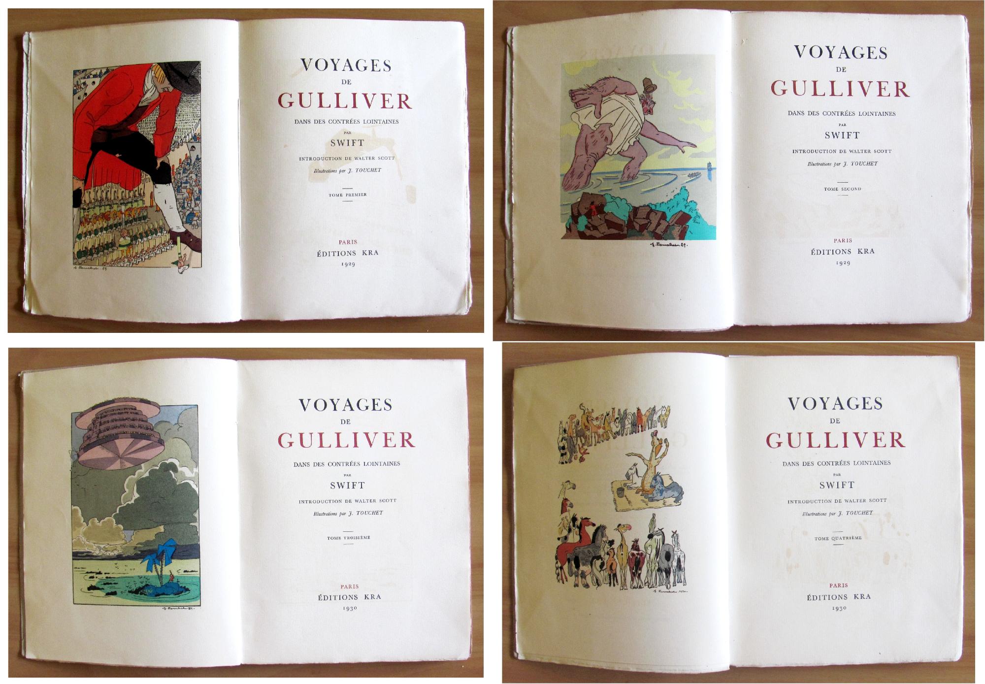 VOYAGE DE GULLIVER dans des Contrées lontaines - Kra 1929 …