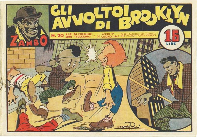 Zambo. Gli Avvoltoi di Brooklyn. Albi di Fulmine. Serie Vulcania. …