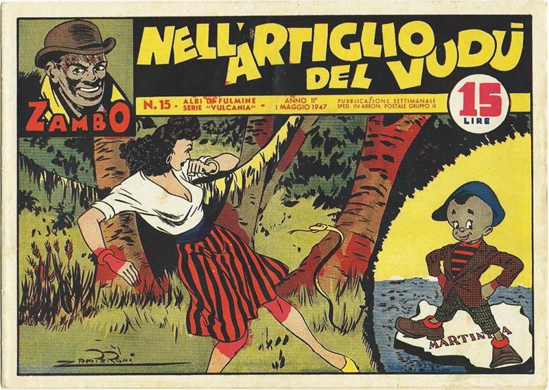 Zambo. Nell'artiglio Del Vudù. Albi di Fulmine. Serie Vulcania Anno …