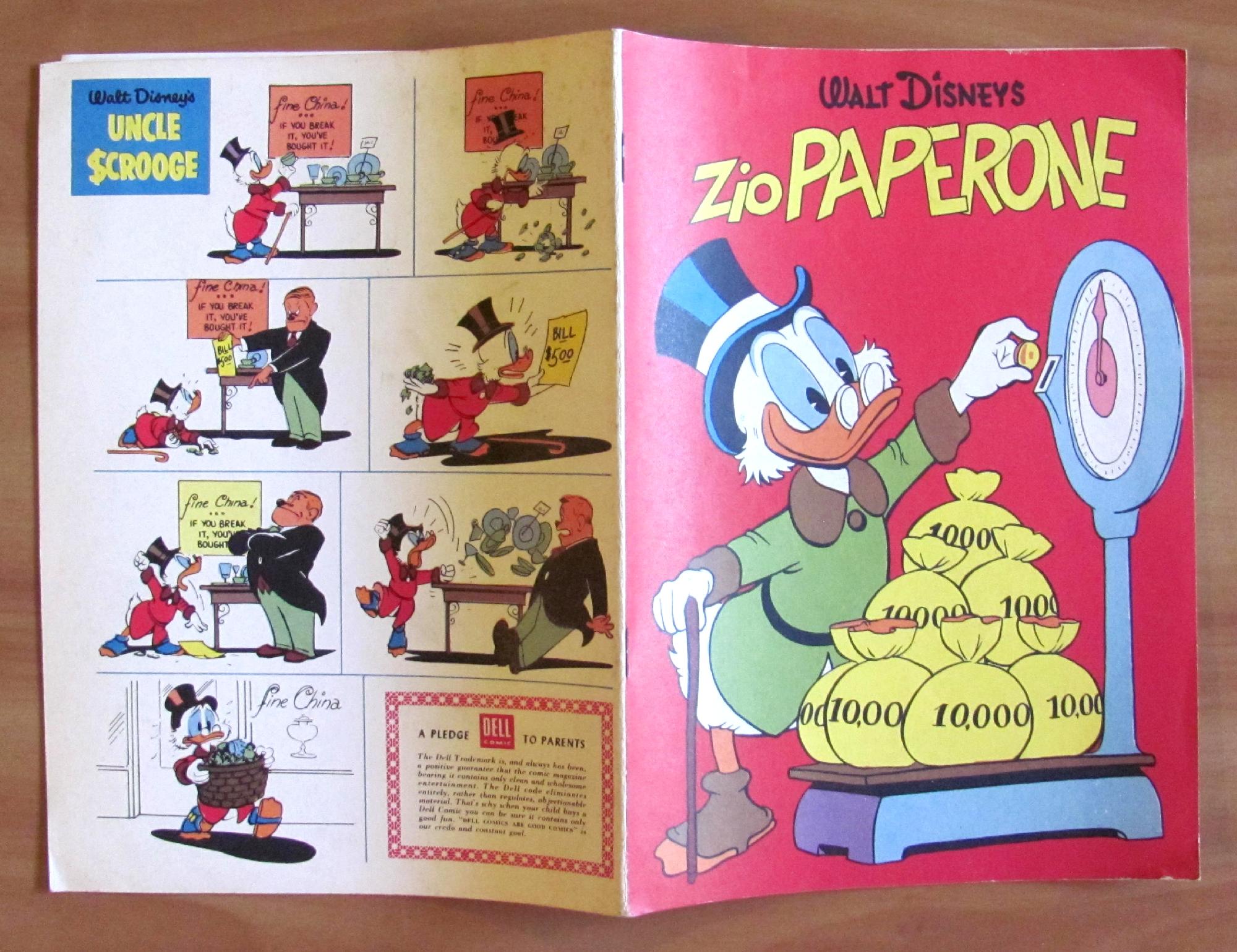 ZIO PAPERONE - Edizione Fuori Commercio Luigi Olmeda, 1978