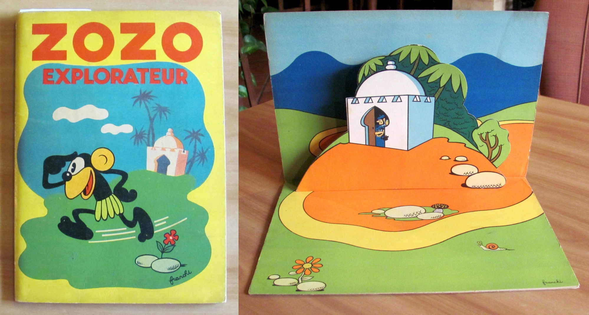 ZOZO EXPLORATEUR, 1935 - con POP-UP