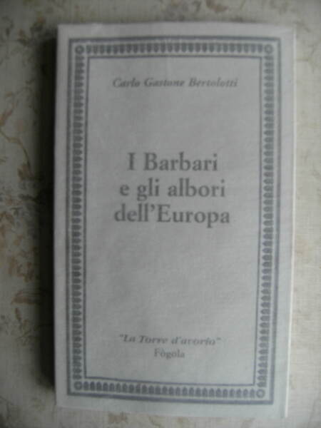 I BARBARI E GLI ALBORI DELL'EUROPA