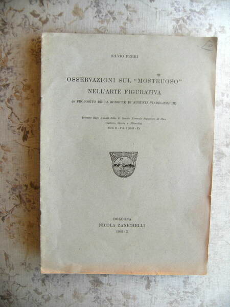 OSSERVAZIONI SUL "MOSTRUOSO" NELL'ARTE FIGURATIVA (A PROPOSITO DELLA GORGONE DI …