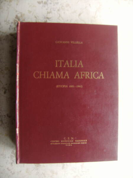 ITALIA CHIAMA AFRICA (ETIOPIA 1885-1941)