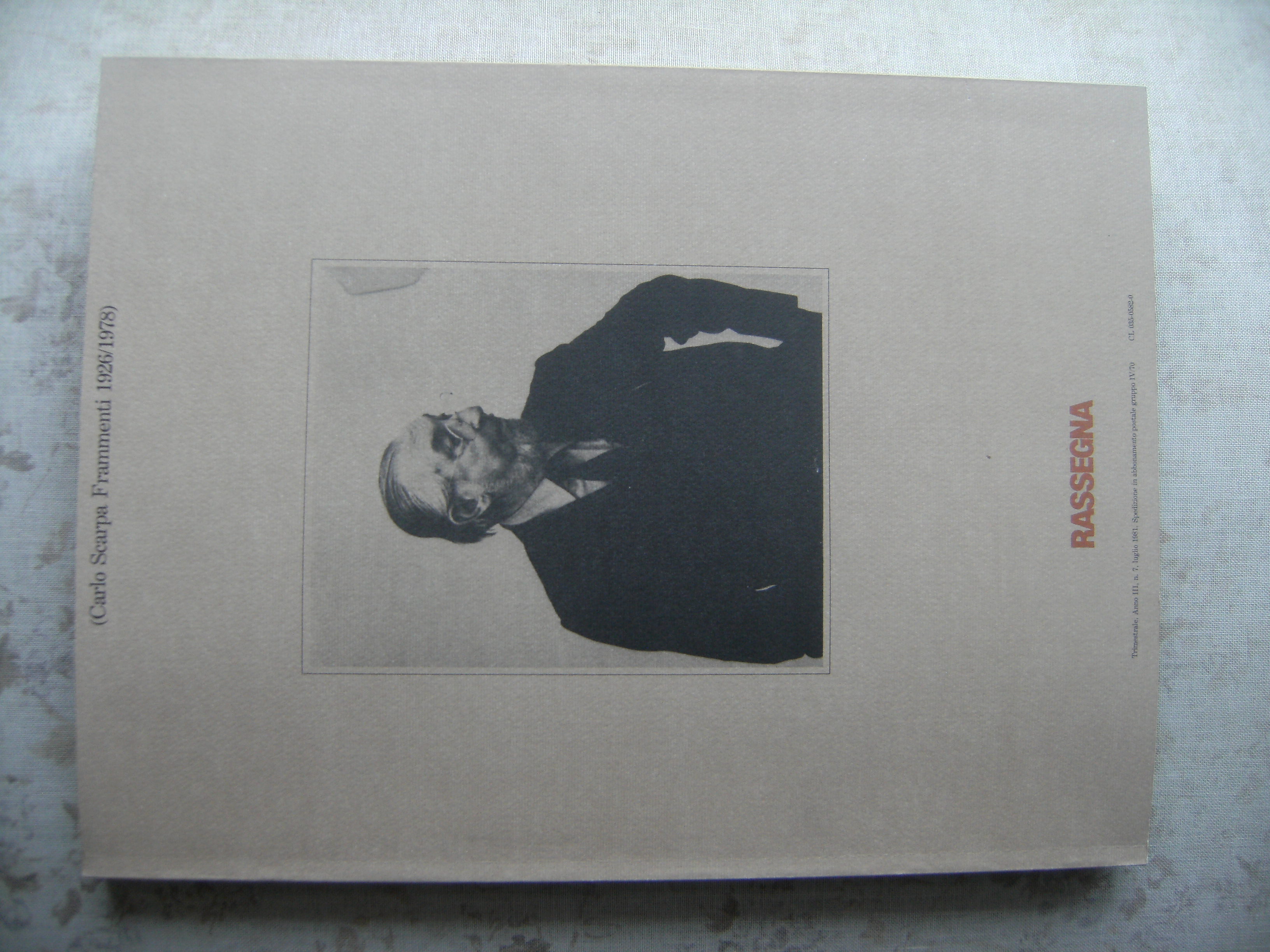 RASSEGNA 7 - CARLO SCARPA FRAMMENTI (1926-1978)