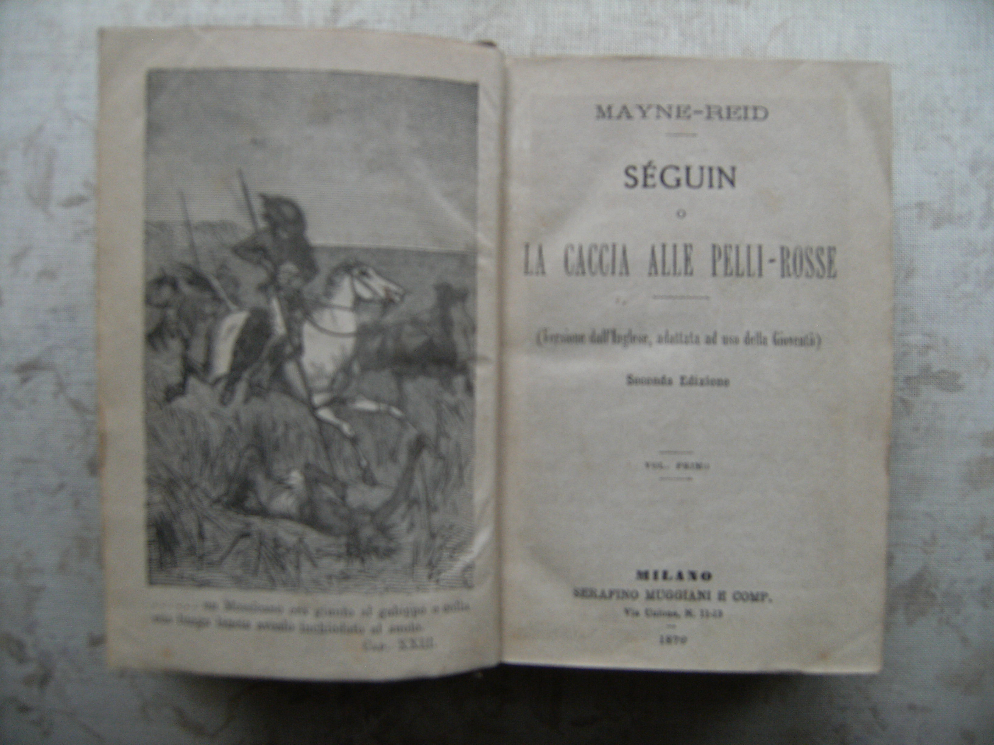 SEGUIN O LA CACCIA ALLE PELLI ROSSE - IL CAPO …