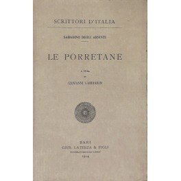 Le porretane. A cura di Giovanni Gambarin