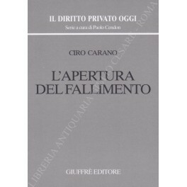 L'apertura del fallimento