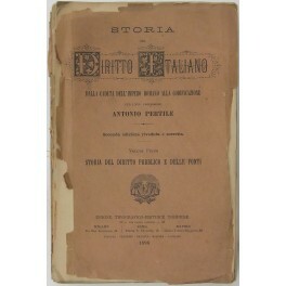 Storia del diritto italiano dalla caduta dell'Impero romano alla codificazione. …