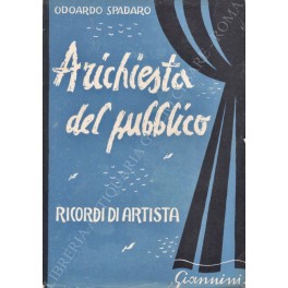 A richiesta del pubblico. Ricordi di artista