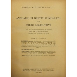 Annuario di diritto comparato e di studi legislativi. A cura …