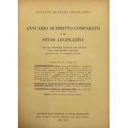 Annuario di diritto comparato e di studi legislativi. A cura …