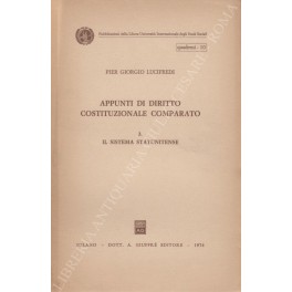 Appunti di diritto costituzionale comparato. Vol. III - Il sistema …