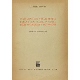 Assicurazione obbligatoria della responsabilità civile degli autoveicoli e dei natanti. …