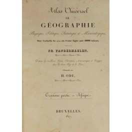 Atlas Universel de geographie physique, politique, statistique et mineralogique. Afrique, …