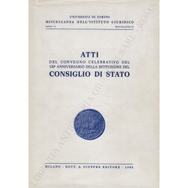 Atti del convegno celebrativo del 150° anniversario della istituzione del …