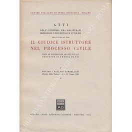 Atti dell'incontro" fra magistrati, professori universitari e avvocati per lo …