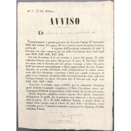 Avviso. La Ripartizione Amministrativa della Citta di Serravalle, in base …