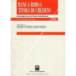 Banca borsa e titoli di credito. Rivista di Dottrina e …