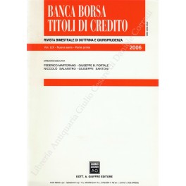 Banca borsa e titoli di credito. Rivista di Dottrina e …