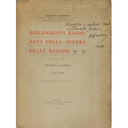 Bibliografia ragionata della Guerra delle Nazioni. Con una lettera di …