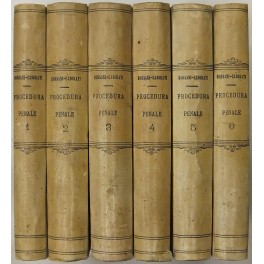 Codice di procedura penale italiano commentato. Libro Primo. Vol. I …