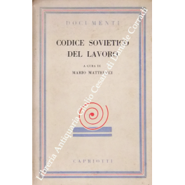 Codice Sovietico del lavoro