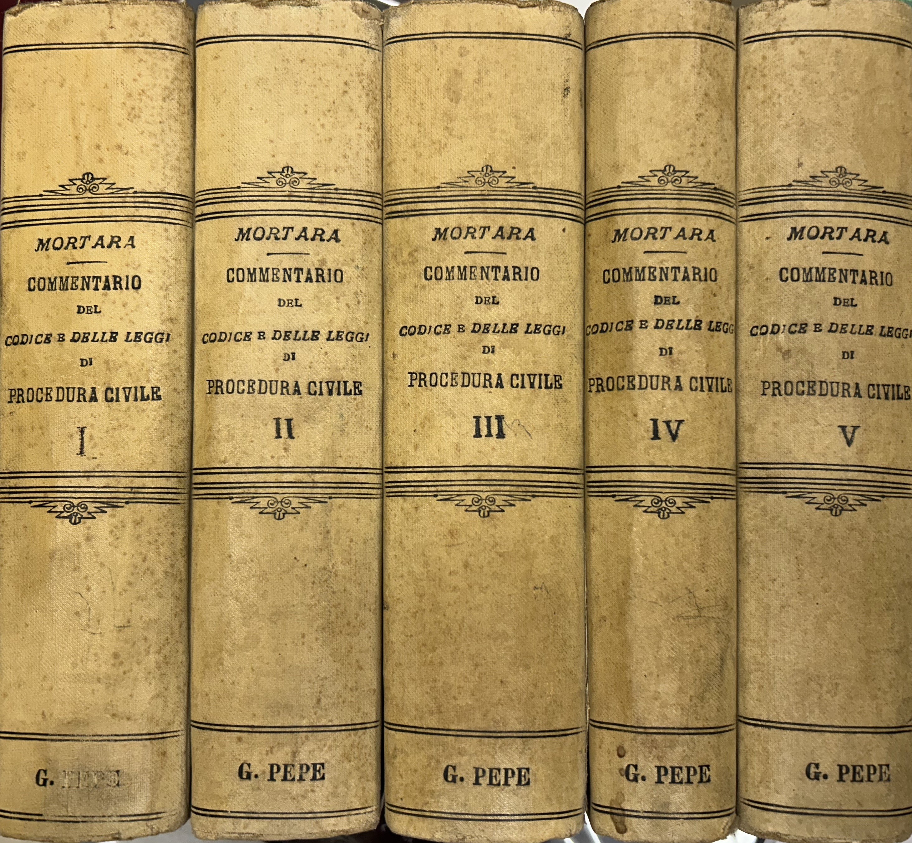 Commentario del Codice e delle Leggi di Procedura Civile. Vol. …