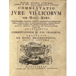 Commentatio de Jure Villicorum vulgo Von Meyer Recht, in qua …