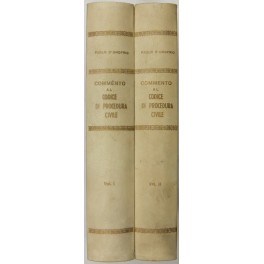 Commento al Codice di procedura civile. Vol. I - Libri …
