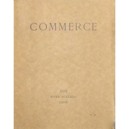 Commerce. Cahiers trimestriels publies par les soins de Paul Valery, …