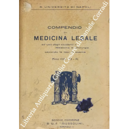Compendio di medicina legale ad uso degli studenti in Medicina …