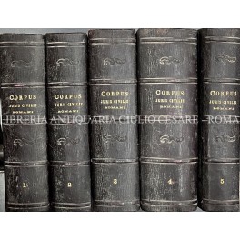 Corpus Juris Civilis Romani in quo institutiones, digesta ad codicem …