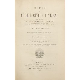 Corso di Codice civile italiano. Vol. VI (2 parti) - …