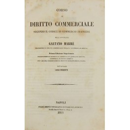 Corso di diritto commerciale secondo il codice di commercio francese