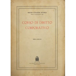 Corso di diritto corporativo