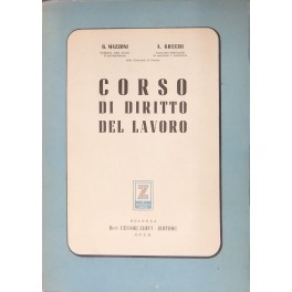 Corso di diritto del lavoro. Il diritto del lavoro in …