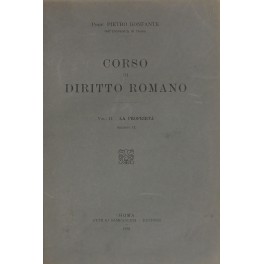 Corso di diritto romano. Vol. II - La proprietà (parte …