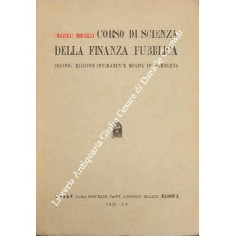 Corso di scienza della finanza pubblica