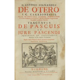 D. Antonii Fernandez De Otero I.C. Carrionensis, olim in pintiana …