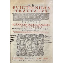 De evictionibus tractatus, In quo agitur de Materia contingente, nedum …